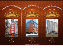 Tablet Screenshot of oteltekinogullari.com